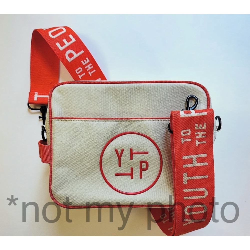 YTTP Youth To The People Youthscreen Long Strap Bag Canvas Bag Brand New